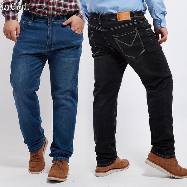 men's jeans men straight male plus size 28-48 long trousers loose man hiphop pants extra large hip hop, Blue
men's jeans men straight male plus size 28-48 long trousers loose man hiphop pants extra large hip hop, Blue