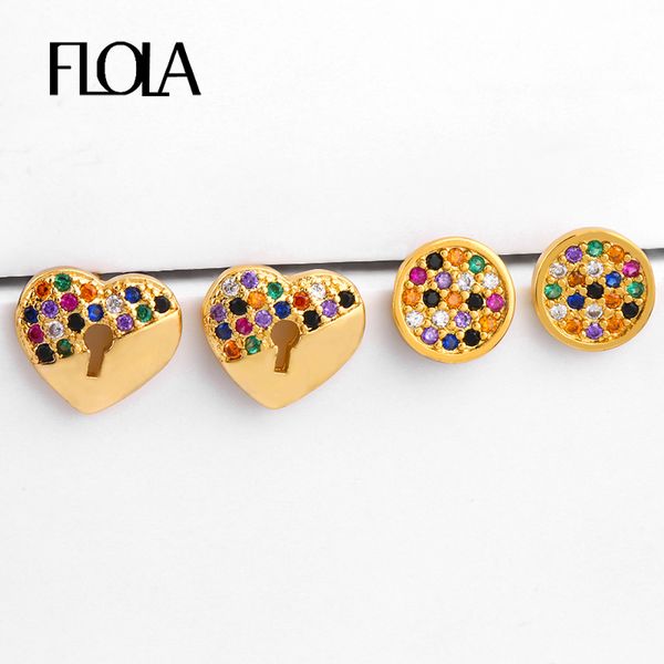 stud flola rainbow heart earrings small girls 24k gold cz cute tiny ear jewelry pendientes pequenos arcoiris ersr21, Golden;silver
stud flola rainbow heart earrings small girls 24k gold cz cute tiny ear jewelry pendientes pequenos arcoiris ersr21, Golden;silver