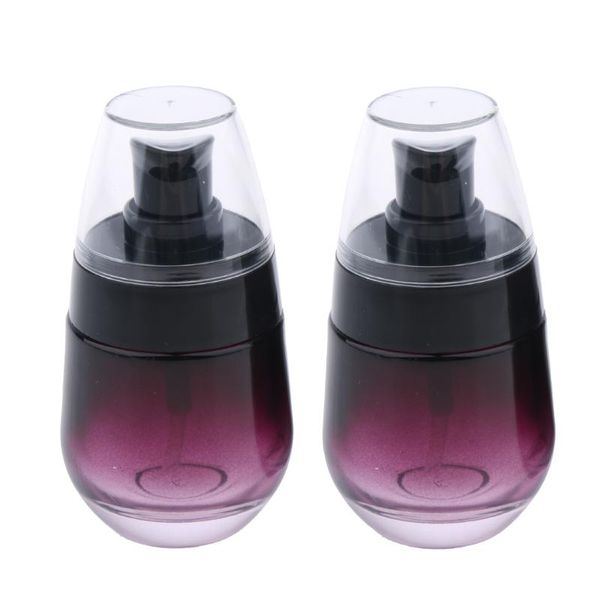 storage bottles & jars 2x 30ml portable travel glass empty pump lotion spray bottle hand wash vials for women's daily life
storage bottles & jars 2x 30ml portable travel glass empty pump lotion spray bottle hand wash vials for women's daily life