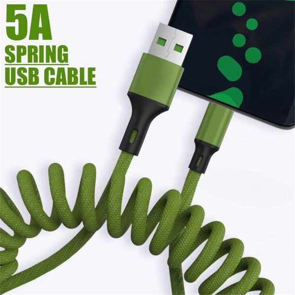 cgjxsfor samsung xiaomi huawei 5a spring usb cable 1 .5m micro usb charging wire type c fast charger cord mobile phone
cgjxsfor samsung xiaomi huawei 5a spring usb cable 1 .5m micro usb charging wire type c fast charger cord mobile phone