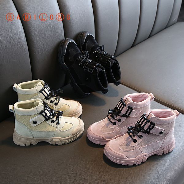 bamilong 2020 autumn kids boots children martin boots winter casual teenager shoes fashion girls short leather k224, Black;grey
bamilong 2020 autumn kids boots children martin boots winter casual teenager shoes fashion girls short leather k224, Black;grey