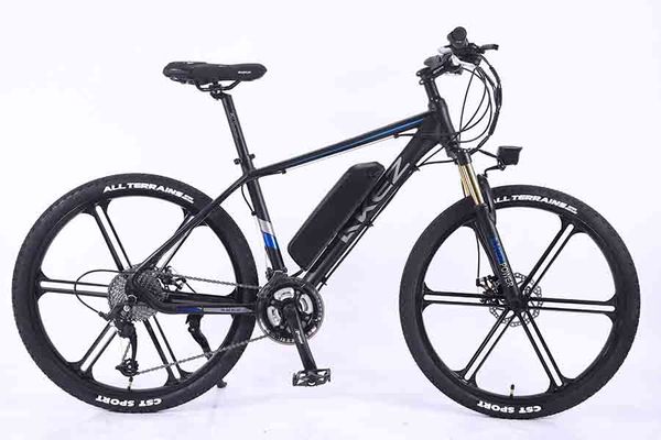 akez 26 inch 27 speed 36v13ah hidden controller aluminum alloy frame high speed motor electric mountain bike, Silver;blue
akez 26 inch 27 speed 36v13ah hidden controller aluminum alloy frame high speed motor electric mountain bike, Silver;blue