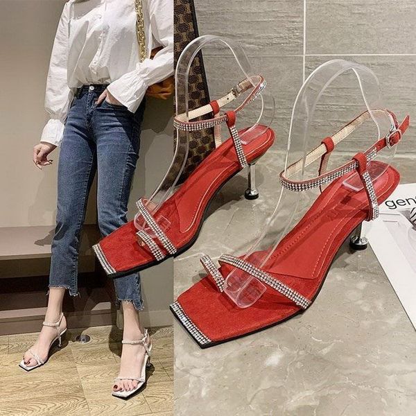 2020 vogue high heeled sandals woman summer heels women's shoes rhinestone buckle strap female footwear black red white
2020 vogue high heeled sandals woman summer heels women's shoes rhinestone buckle strap female footwear black red white