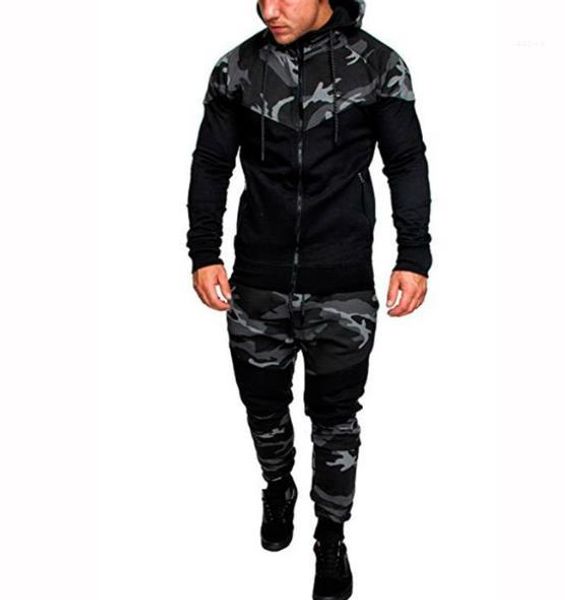 tracksuits camouflage designer panelled hoodies pants 2pcs clothing sets pullover outfits male clothing mens fashion hooded, Gray
tracksuits camouflage designer panelled hoodies pants 2pcs clothing sets pullover outfits male clothing mens fashion hooded, Gray