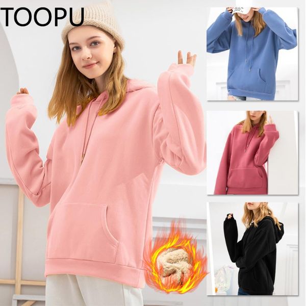 20 colors hoodie women sweatshirts autumn women's solid hooded female 2020 cotton thicken warm hoodies oversized hoodie, Black
20 colors hoodie women sweatshirts autumn women's solid hooded female 2020 cotton thicken warm hoodies oversized hoodie, Black