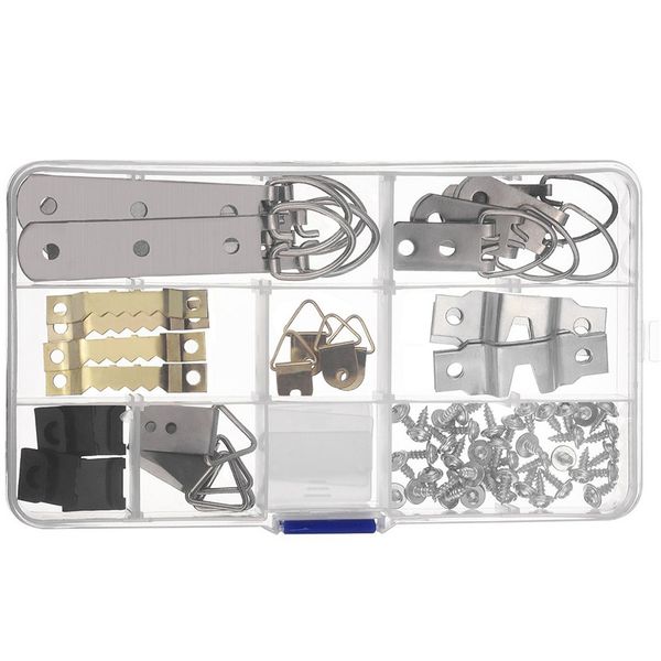77pcs/set hanging screws p frame painting kit assorted home hook office
77pcs/set hanging screws p frame painting kit assorted home hook office