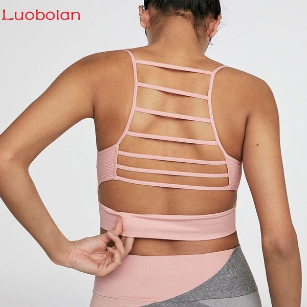 luobolan push up sports bras women beautiful back fitness workout bra crop hollow out sport tank with removable pads, White;red
luobolan push up sports bras women beautiful back fitness workout bra crop hollow out sport tank with removable pads, White;red