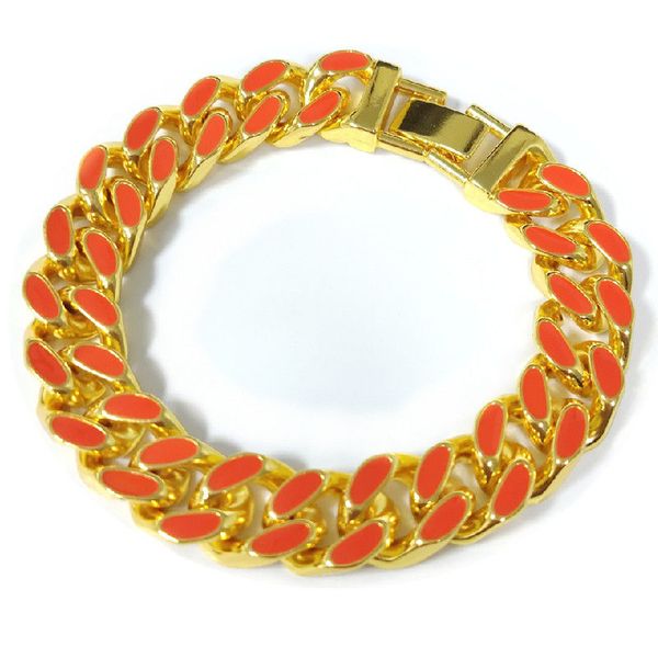new designer brand bracelet gold plated stainless steel bracelet cuban chain men's jewelry fashion, length 20cm, width 12mm 005, Black
new designer brand bracelet gold plated stainless steel bracelet cuban chain men's jewelry fashion, length 20cm, width 12mm 005, Black