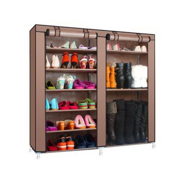 double shoe boot closet rack shelf storage organizer cabinet portable- 9 layer shoes storage holder non woven fabric anti dust rack
double shoe boot closet rack shelf storage organizer cabinet portable- 9 layer shoes storage holder non woven fabric anti dust rack