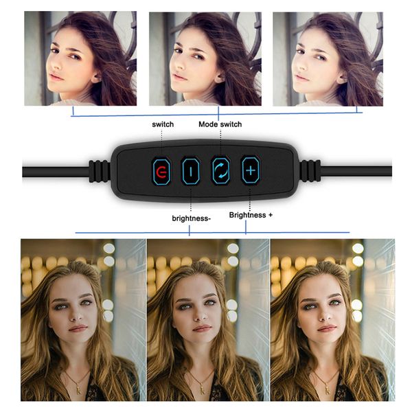6/10inch led ring light with tripod stand pgraphy lighting profissional selfie phone ring light lamp youtub video shooting
6/10inch led ring light with tripod stand pgraphy lighting profissional selfie phone ring light lamp youtub video shooting