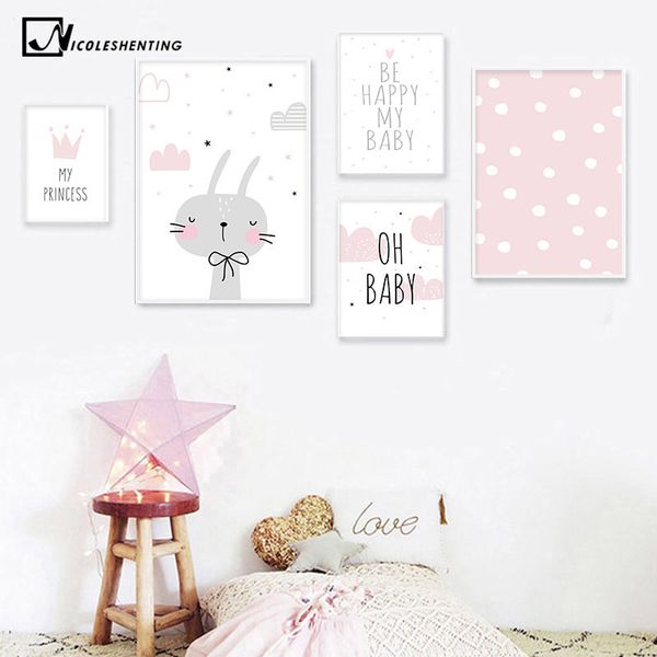 дети плакат baby girl детские котировки wall art холст печати мультфильм кролик картина nordic kid спальня украшение изображение
дети плакат baby girl детские котировки wall art холст печати мультфильм кролик картина nordic kid спальня украшение изображение