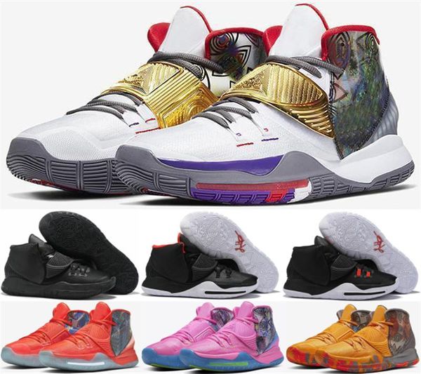 wholesale irving 6s triple black gold red mens basketball shoes irving 5 6 graffiti sports sneakers size 40-46, White;red
wholesale irving 6s triple black gold red mens basketball shoes irving 5 6 graffiti sports sneakers size 40-46, White;red