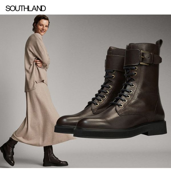 southland england retro high street fashion cowhide soft zippers high martin boots women shoes woman botas mujer shoes women, Black
southland england retro high street fashion cowhide soft zippers high martin boots women shoes woman botas mujer shoes women, Black