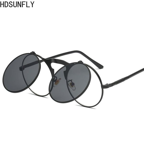 steampunk men uv400 sunglasses men women vintage brand designer rays round flip cover sun glasses alloy frame shades for unisex, White;black
steampunk men uv400 sunglasses men women vintage brand designer rays round flip cover sun glasses alloy frame shades for unisex, White;black