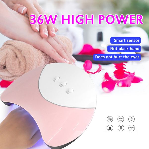 36w smart sensor nail ptherapy machine nail dryer dual hands curing uv gel nails light therapy lamp manicure art decoration
36w smart sensor nail ptherapy machine nail dryer dual hands curing uv gel nails light therapy lamp manicure art decoration