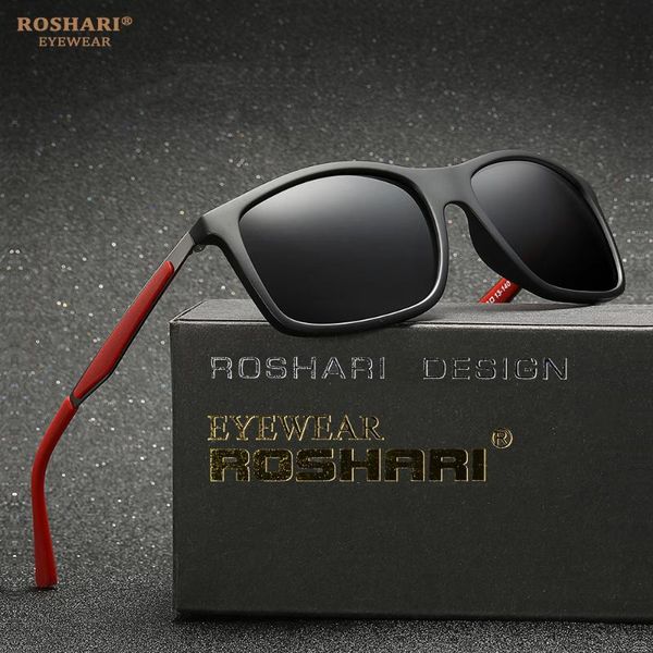 sunglasses roshari polarized tr90 fashion retro sun glasses for men women, White;black
sunglasses roshari polarized tr90 fashion retro sun glasses for men women, White;black