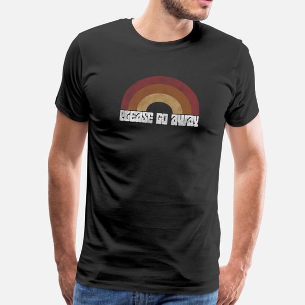 please go away funny rainbow retro 70s style t shirt men custom 100% cotton crew neck outfit gift comfortable summer style letter shirt
please go away funny rainbow retro 70s style t shirt men custom 100% cotton crew neck outfit gift comfortable summer style letter shirt