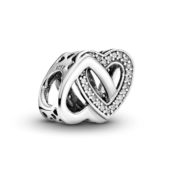 authentic ale 925 sterling silver two entwined hearts charm fit pandora bracelets fashion designer love charms beads for diy jewelry making, Black
authentic ale 925 sterling silver two entwined hearts charm fit pandora bracelets fashion designer love charms beads for diy jewelry making, Black