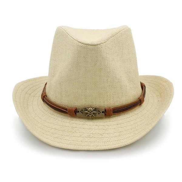 fashion women straw beach fedora hat for summer roll up brim cowboy sombrero jazz caps size 58cm with fashion belt, Blue;gray
fashion women straw beach fedora hat for summer roll up brim cowboy sombrero jazz caps size 58cm with fashion belt, Blue;gray