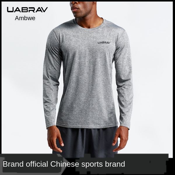 outdoor t-shirts uabrav sports quick drying clothes men's long-sleeved running casual coat basketball training, Gray;blue
outdoor t-shirts uabrav sports quick drying clothes men's long-sleeved running casual coat basketball training, Gray;blue