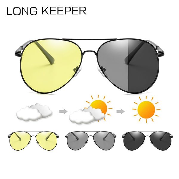 men pchromic sunglasses polarized oval night vision car driving goggles anti-blue light sun glasses metal uv400 eyewear, White;black
men pchromic sunglasses polarized oval night vision car driving goggles anti-blue light sun glasses metal uv400 eyewear, White;black