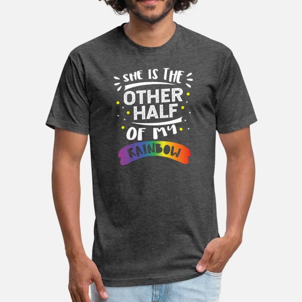 matching lesbian couple other half of my rainbow t shirt men designer 100% cotton s-xxxl family crazy funny summer style trend shirt
matching lesbian couple other half of my rainbow t shirt men designer 100% cotton s-xxxl family crazy funny summer style trend shirt