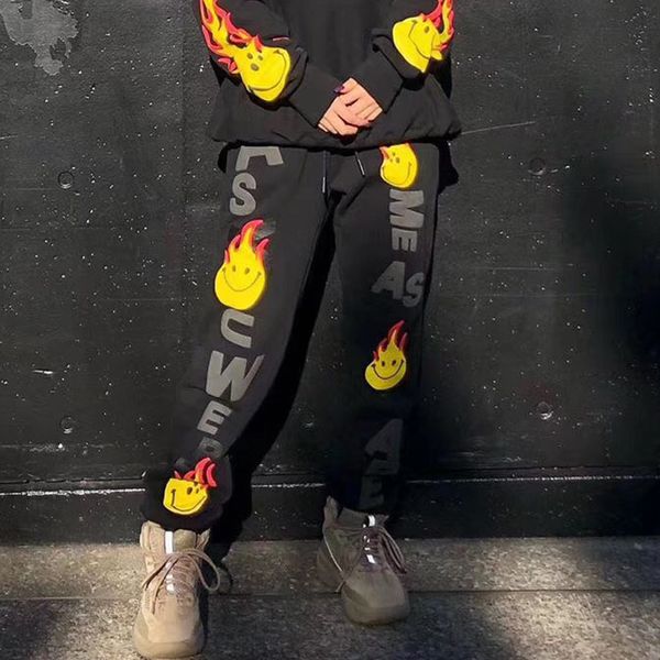 20FW Flame Printed Sweatpants High Street Men Women Track Pants Drawstring Pant Elastic Waist Pants Casual Trousers Sport HFYMKZ259
20FW Flame Printed Sweatpants High Street Men Women Track Pants Drawstring Pant Elastic Waist Pants Casual Trousers Sport HFYMKZ259