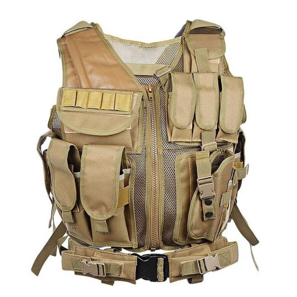 tactical vest hunting molle pouch men army outdoor mesh nylon camping jacket breathable blouse training wear, Camo;black
tactical vest hunting molle pouch men army outdoor mesh nylon camping jacket breathable blouse training wear, Camo;black