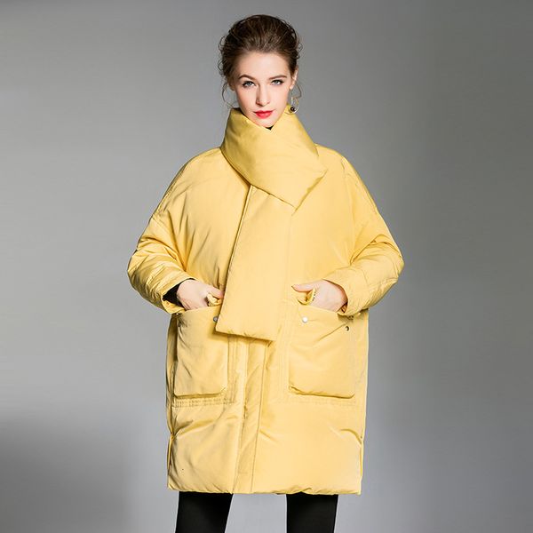 elifashion корейской моды сыпучие белая утка вниз куртки женский конец повседневный шарф пальто мода для женщин в зимний период, Black;white
elifashion корейской моды сыпучие белая утка вниз куртки женский конец повседневный шарф пальто мода для женщин в зимний период, Black;white
