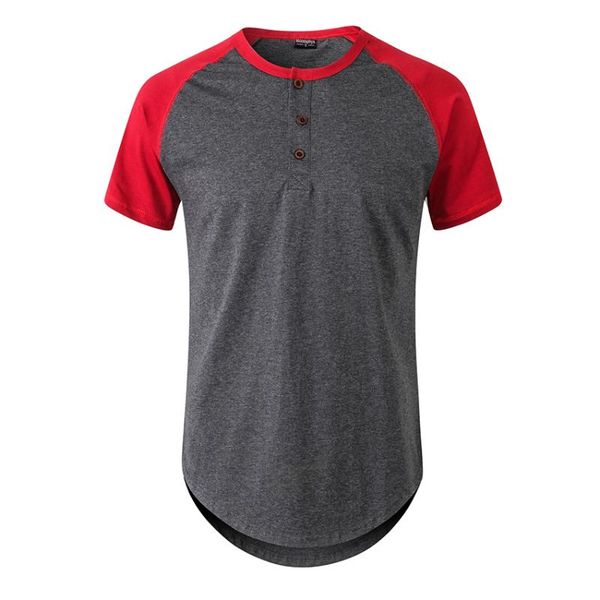 men's t-shirts men patchwork sleeve tshirt henley collar swag hem stylish male streetwear tee shirt summer casual t-shirt fashion hipst, White;black
men's t-shirts men patchwork sleeve tshirt henley collar swag hem stylish male streetwear tee shirt summer casual t-shirt fashion hipst, White;black