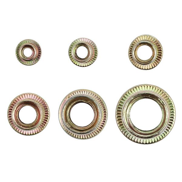 150pcs/set -m10 assortment carbon steel cap rivnut threaded rivet nut kit