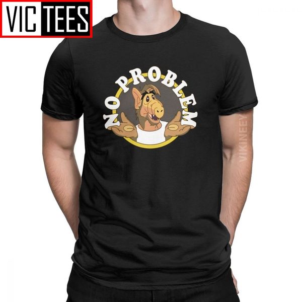 no problem alf tshirt for men 100 percent cotton tshirt tv gordon shumway sitcom cat series alien winter
no problem alf tshirt for men 100 percent cotton tshirt tv gordon shumway sitcom cat series alien winter