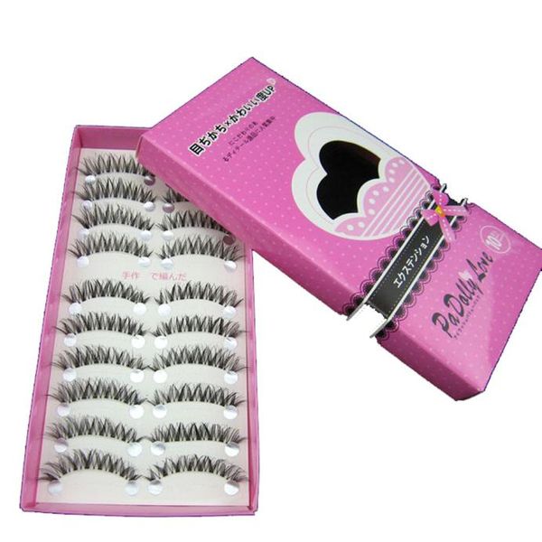 10pc eyelashes man-made fiber new japanese style black high-quality eyelashes hs-8 makeup tools ing
10pc eyelashes man-made fiber new japanese style black high-quality eyelashes hs-8 makeup tools ing