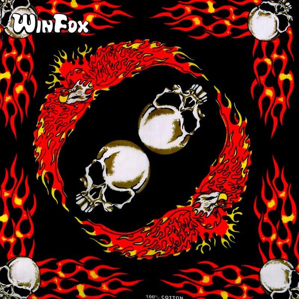 winfox fashion cotton hip-hop cross bones skull pattern black red bandanas male female headwear scarf scarves wristband, Blue;gray
winfox fashion cotton hip-hop cross bones skull pattern black red bandanas male female headwear scarf scarves wristband, Blue;gray