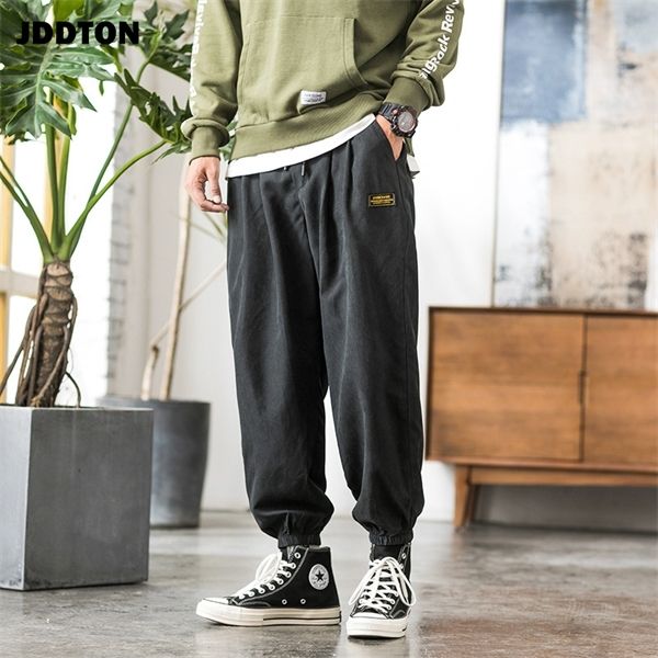 jddton autumn men's cotton haram pants japanese beam foot pant casual hip hop fashion ankle length streetwear male trouser je455, Black
jddton autumn men's cotton haram pants japanese beam foot pant casual hip hop fashion ankle length streetwear male trouser je455, Black