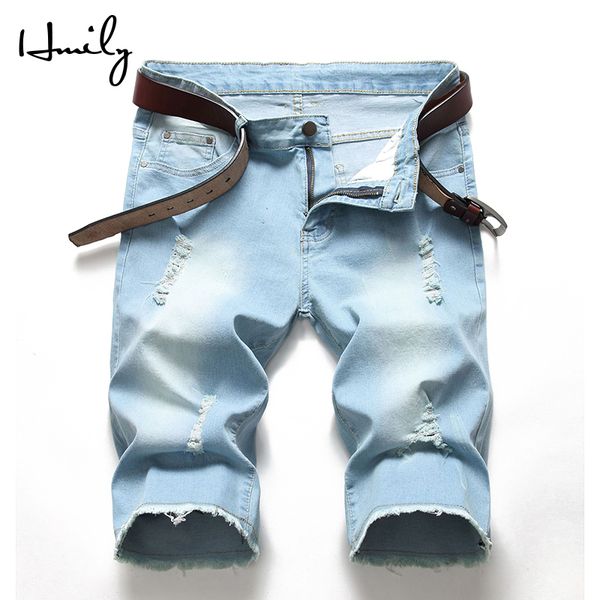 hmily new fashion mens ripped short jeans brand clothing summer cotton shorts breathable tearing denim shorts light blue
hmily new fashion mens ripped short jeans brand clothing summer cotton shorts breathable tearing denim shorts light blue