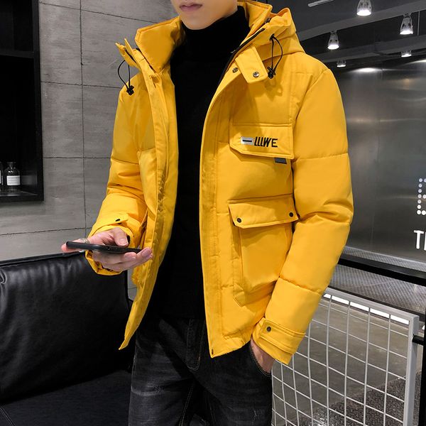 new winter men's cotton thick trend loose cotton-padded jacket men casual solid color hooded parkas male cargo coat, Black
new winter men's cotton thick trend loose cotton-padded jacket men casual solid color hooded parkas male cargo coat, Black