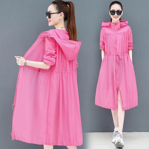 summer new hooded sunscreen clothing outdoors travel climbing sport trekking women long sleeve mid-length loose breathable coat, Blue;black
summer new hooded sunscreen clothing outdoors travel climbing sport trekking women long sleeve mid-length loose breathable coat, Blue;black