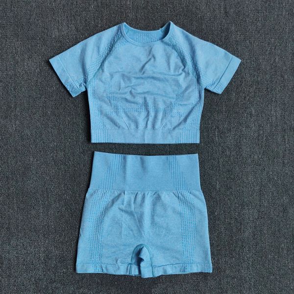 seamless women yoga set crop short sleeve shirt fitness shorts workout clothes for women gym clothing yoga sport set, Black;red
seamless women yoga set crop short sleeve shirt fitness shorts workout clothes for women gym clothing yoga sport set, Black;red