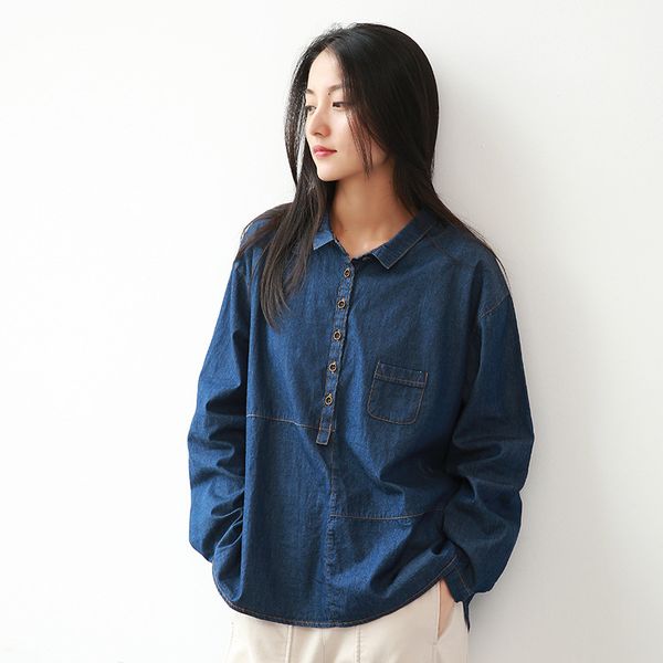 ethnic clothing casual women clothes 2021 autumn shirts loose turn-down collar full sleeve button solid color blouses, Red
ethnic clothing casual women clothes 2021 autumn shirts loose turn-down collar full sleeve button solid color blouses, Red