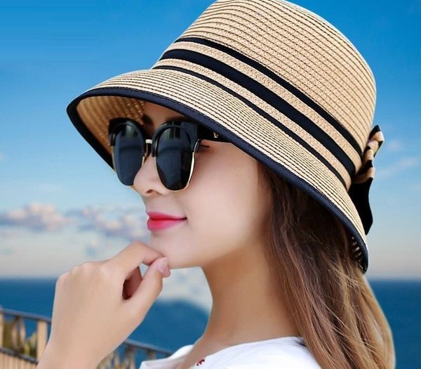 Muchique Boater Hats For Women Summer Sun Straw Hat Wide Brim Beach Hats Girl Outside Travel Straw Cap Casual Bow Hat B-7847 Y19052004
Muchique Boater Hats For Women Summer Sun Straw Hat Wide Brim Beach Hats Girl Outside Travel Straw Cap Casual Bow Hat B-7847 Y19052004