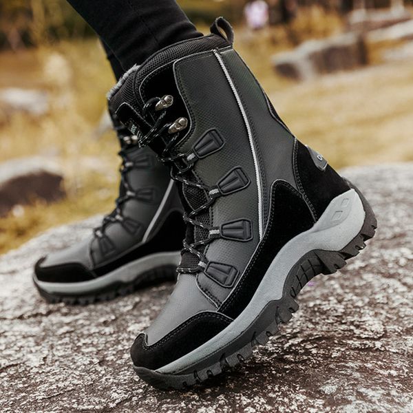 women winter shoes warm high outdoor cotton boots for women non-slip waterproof platform boots wear resistant bota feminina, Black
women winter shoes warm high outdoor cotton boots for women non-slip waterproof platform boots wear resistant bota feminina, Black