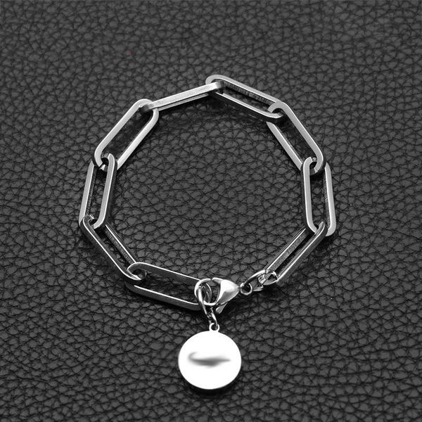 2020 new fashion sliver 925 sterling silver circle bracelet girls korean version lobster clasp bracelet as gift, Black
2020 new fashion sliver 925 sterling silver circle bracelet girls korean version lobster clasp bracelet as gift, Black