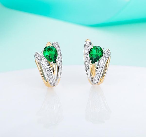 luxury red green zirconia stud earrings for women gold color plated geometric cz crystal ear studs exquisite jewelry girls002, Golden;silver
luxury red green zirconia stud earrings for women gold color plated geometric cz crystal ear studs exquisite jewelry girls002, Golden;silver