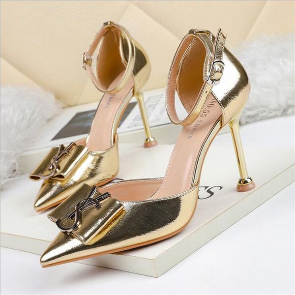 women's high heel shoes 2020 new spring women's high-heeled shoes shallow mouth metal letters stiletto fine heel single, Black
women's high heel shoes 2020 new spring women's high-heeled shoes shallow mouth metal letters stiletto fine heel single, Black