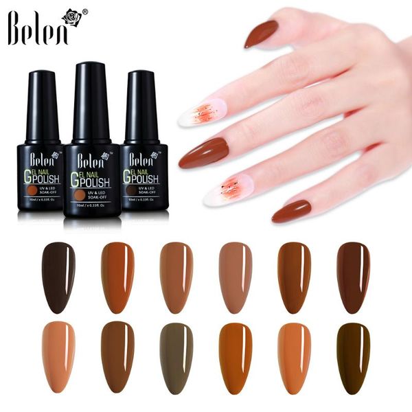 belen 10ml coffee break brown gel polish hybrid varnish permanent enamel soak off primer for nails art manicure base coat, Red;pink
belen 10ml coffee break brown gel polish hybrid varnish permanent enamel soak off primer for nails art manicure base coat, Red;pink