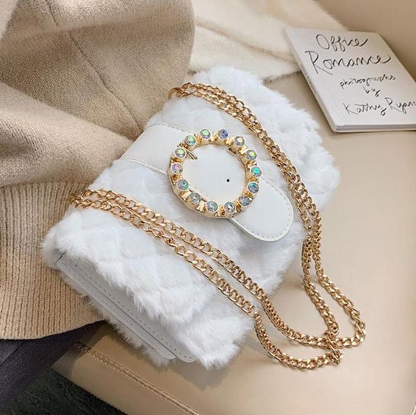 elegant female square crossbody bag 2020 winter new quality plush women's designer handbag diamond lock shoulder messenger bag
elegant female square crossbody bag 2020 winter new quality plush women's designer handbag diamond lock shoulder messenger bag