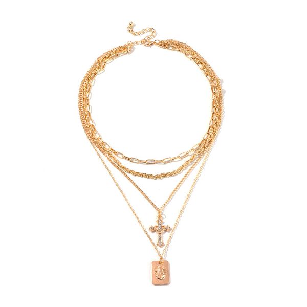 retro portrait cross fashion choker necklace for women jewelry collares chains friends accessories aesthetics suspension xl10217, Silver
retro portrait cross fashion choker necklace for women jewelry collares chains friends accessories aesthetics suspension xl10217, Silver