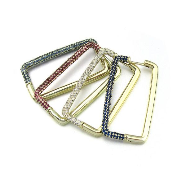 hoop & huggie luxury fashion simple earring women's square color stone geometry long single zk40, Golden;silver
hoop & huggie luxury fashion simple earring women's square color stone geometry long single zk40, Golden;silver