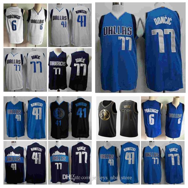 2019 new dallass maverickss kristaps porzingis 6 dirk nowitzki 41 cith edition luka doncic 77 size s-xxl basketball jerseys stitched shirts, Black;red
2019 new dallass maverickss kristaps porzingis 6 dirk nowitzki 41 cith edition luka doncic 77 size s-xxl basketball jerseys stitched shirts, Black;red